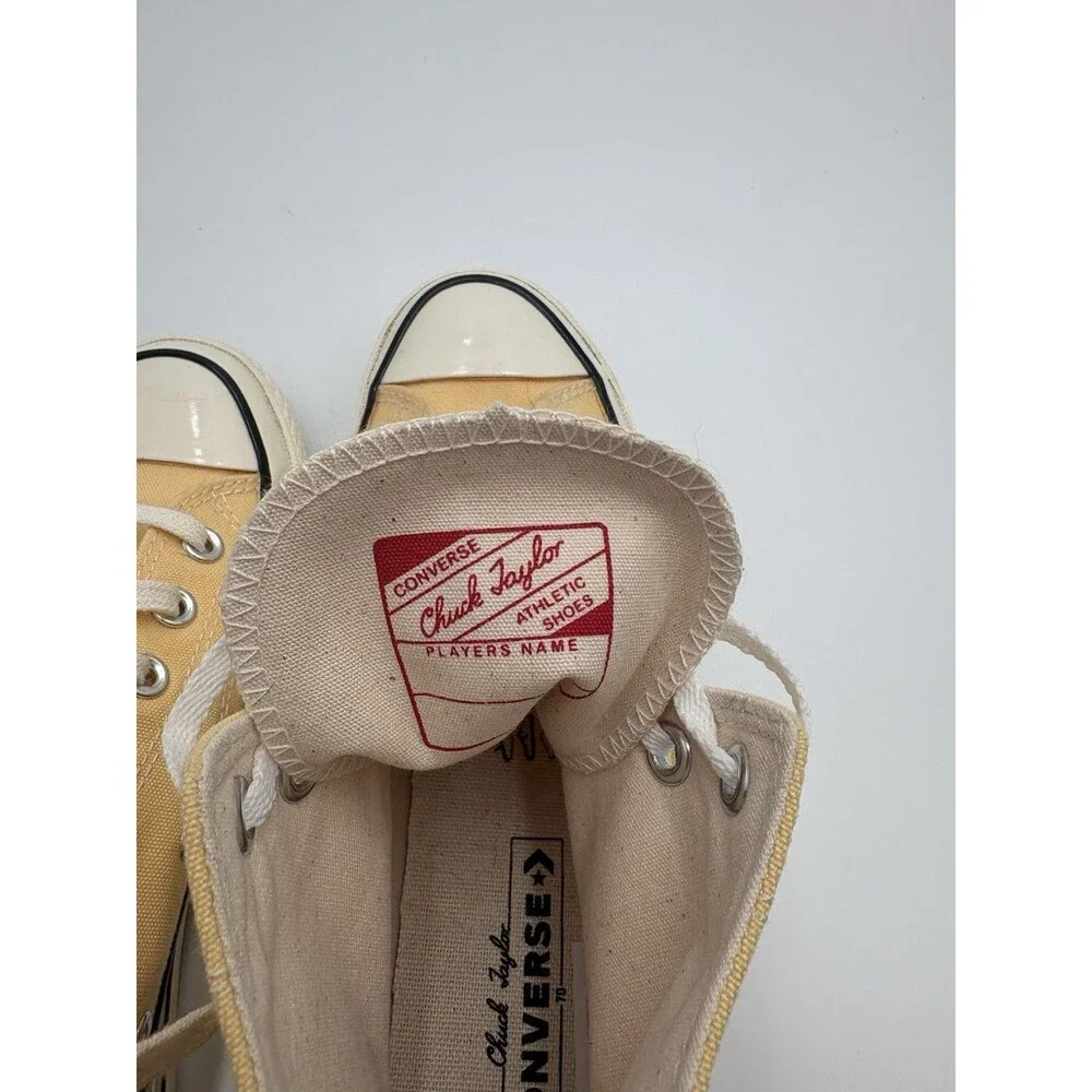 Converse Women's Chuck Taylor All Star 70 Hi Top 7  Yellow